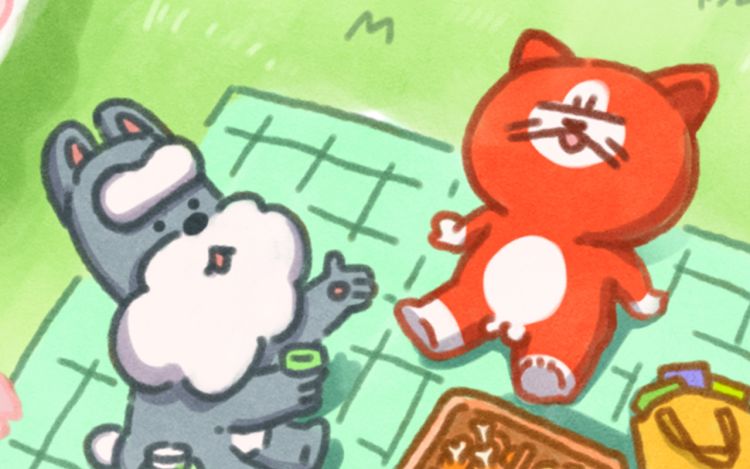 辣团和南山的日常 鱼肉团团饭 漫画封面