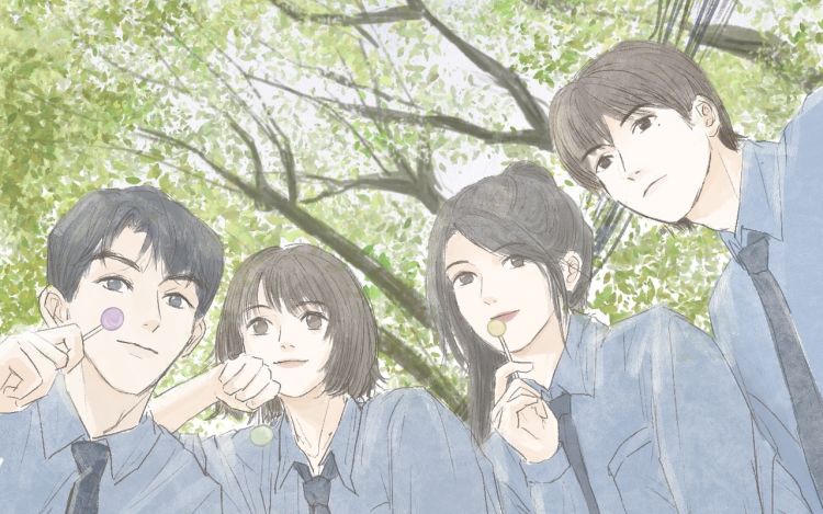 这也能叫重点中学？ --mustard-- 漫画封面