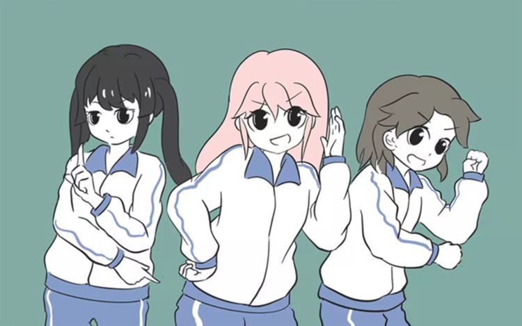 这居然是校园日常 宇宙温柔至上 漫画封面