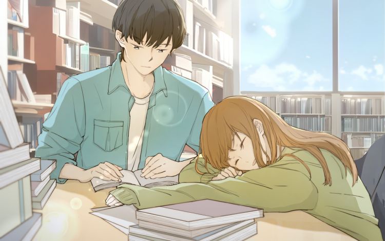 那个在图书馆做梦的九月下午 米幼微 漫画封面