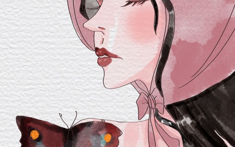 那天，她的肩上有只蝴蝶 柯灼_ 漫画封面