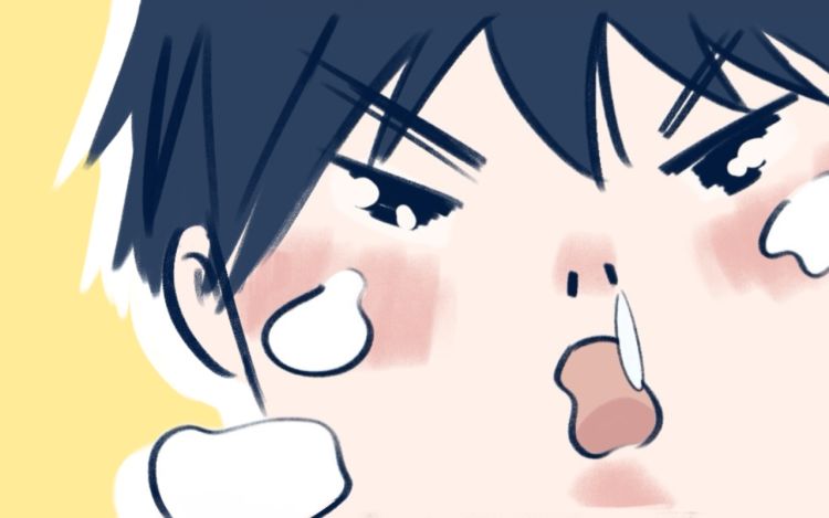 那是我朋友 落日倒影 漫画封面