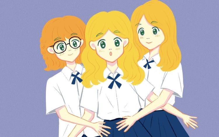 邻家同学 HAGUSEN森 漫画封面