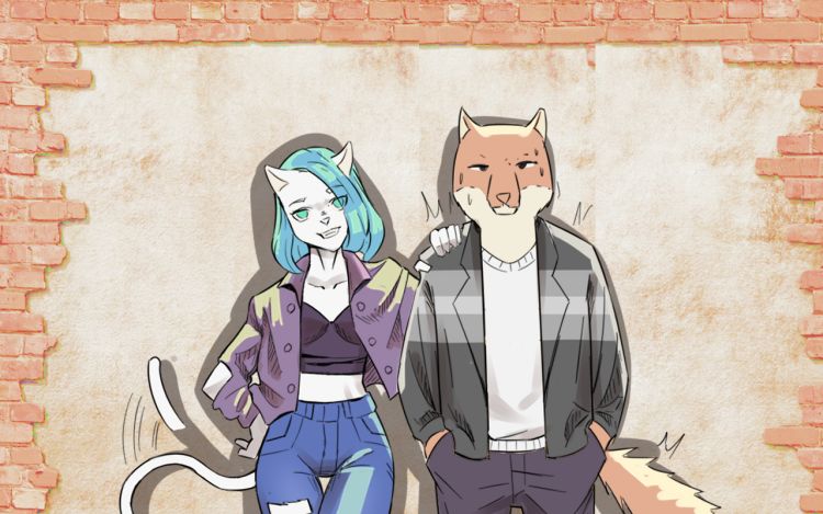 都市藏狐 Roland童 漫画封面