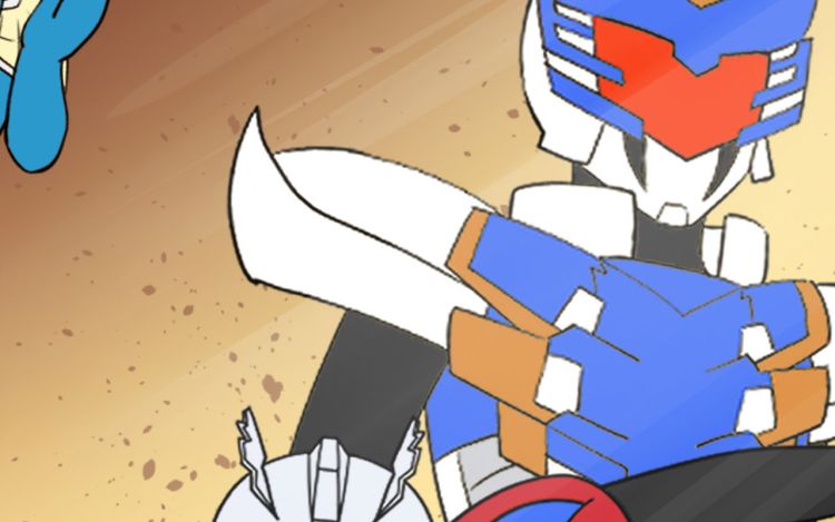 铠甲宇宙大乱斗 修仙_超神 漫画封面