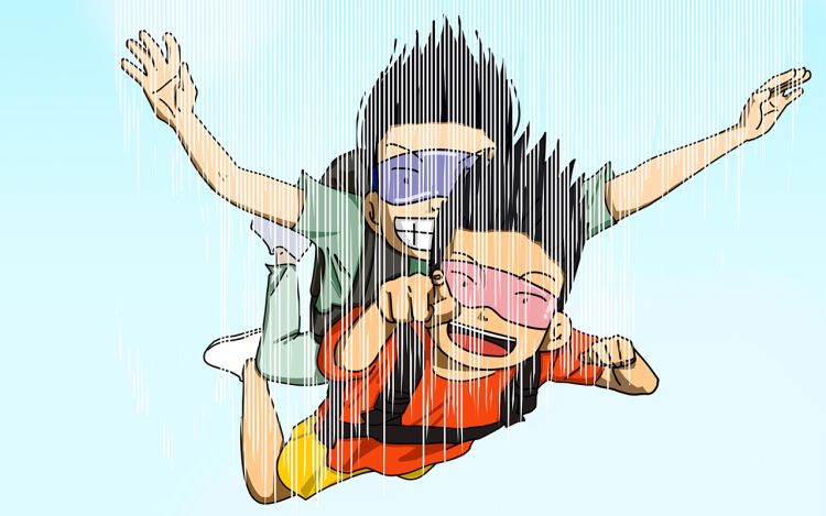 阿智与小鹏 KK世界居民_KWhFUz 漫画封面