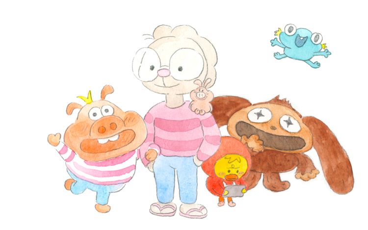 阿美是只猪 徐小熊熊 漫画封面