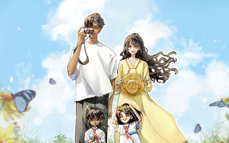 雏菊 moyangming 漫画封面