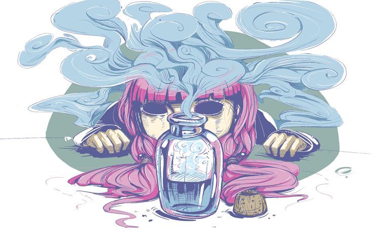 雲 _古柳南门_ 漫画封面