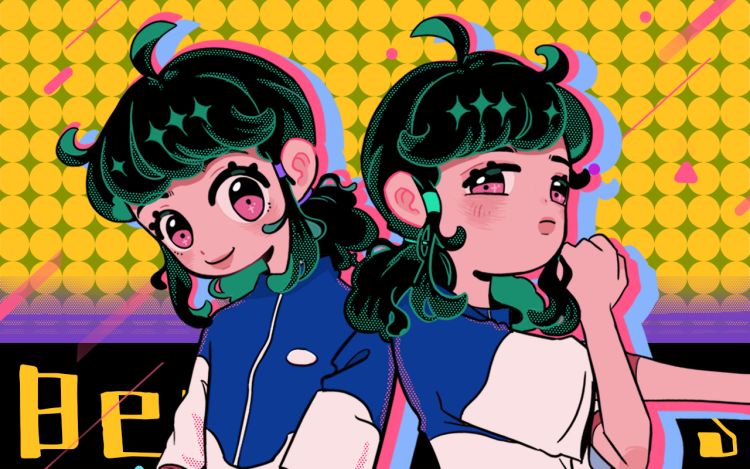 霸榜双子星 桃塔吉 漫画封面