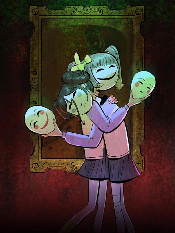 面具姐妹 [db:作者] 漫画封面