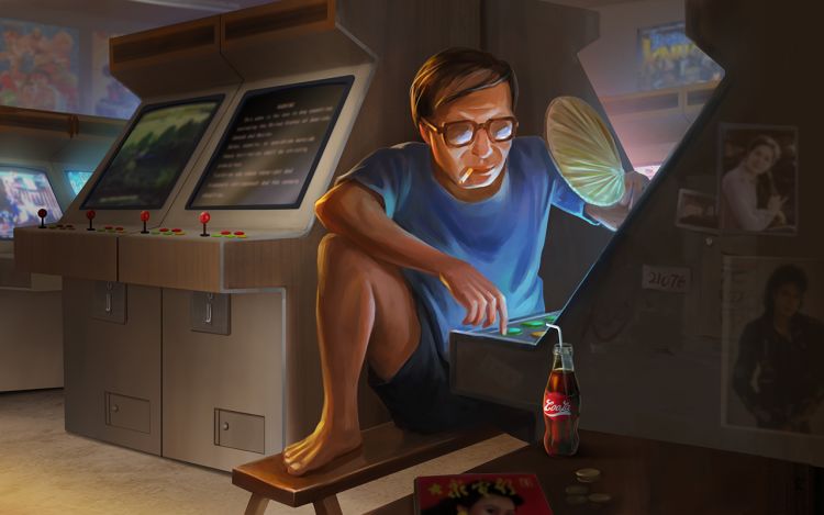 风云游戏厅 可苦可乐漫画组合 漫画封面