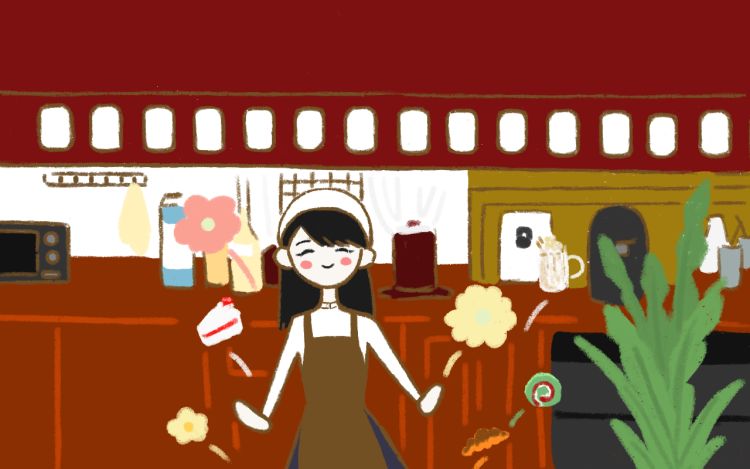 香喷喷的小红屋 灯灯登瞪 漫画封面