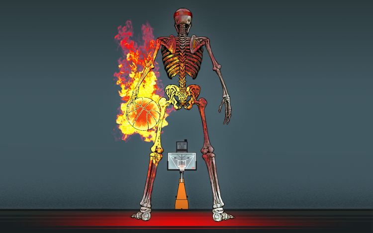 骷髅打篮球 鬼想_uFfdOX 漫画封面