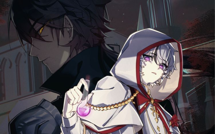 魅魔npc捡到黑化勇者 涣奕 漫画封面