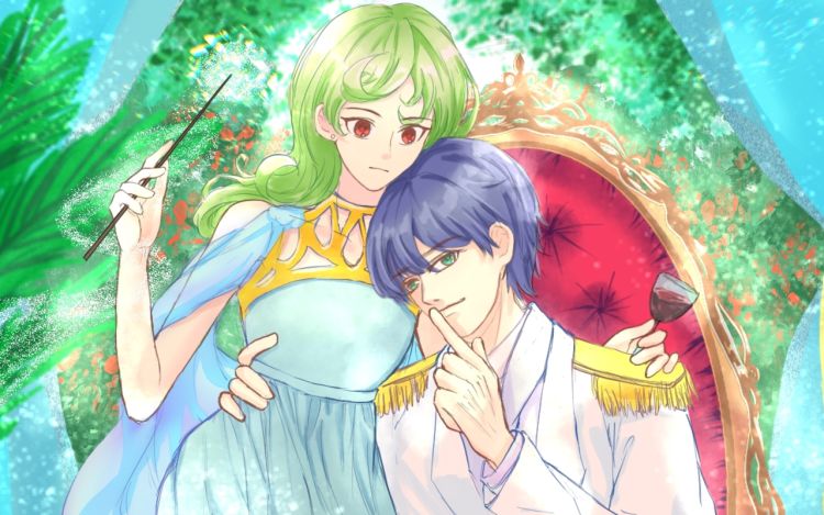 魔女的对手 暮雪清啾MoonX 漫画封面