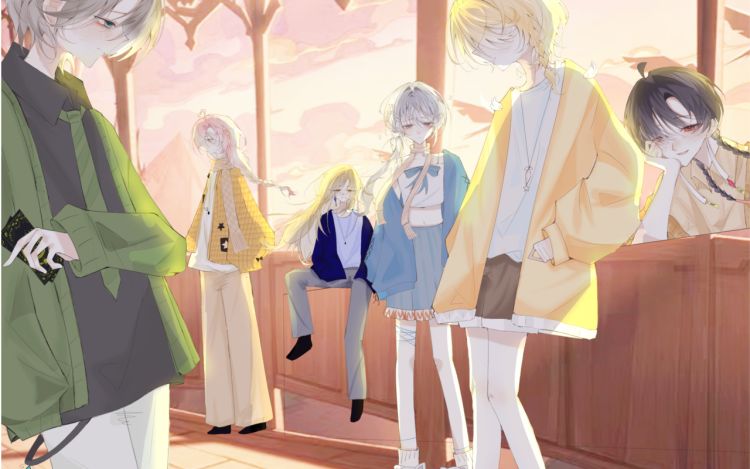 魔法学院日常 单数211 漫画封面