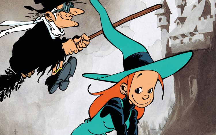 魔法小女巫 彩条鱼 漫画封面