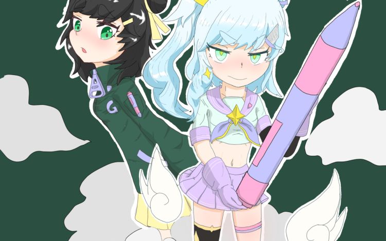 魔法少女蒂稽 刀锅OnO 漫画封面