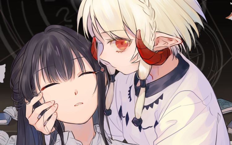 魔王之约 杯中之灵 漫画封面