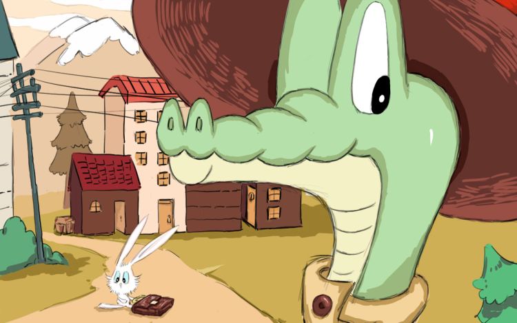 鳄鱼先生 采温 漫画封面