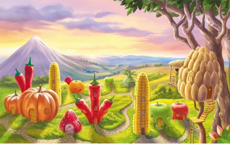 鸟屎里的葡萄籽 果仁小镇 漫画封面