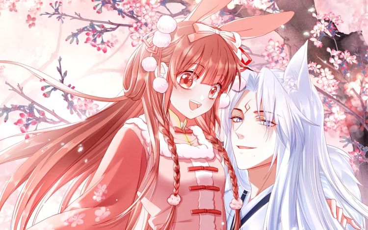 黑化男主在线养兔 纳尼（原著）+原点格子漫画 漫画封面