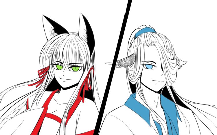 黑狐传 柃木神月 漫画封面