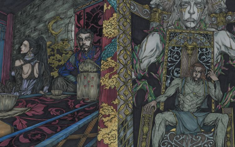 黯苍 二两花茶 漫画封面